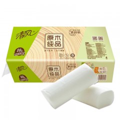 清風(fēng)無(wú)芯卷紙?jiān)?0卷30卷實(shí)心衛(wèi)生紙批發(fā)家用卷筒紙家用廁紙紙巾